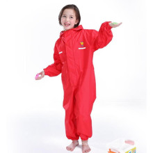 kids in one rain suit,waterproof children overall raincoat